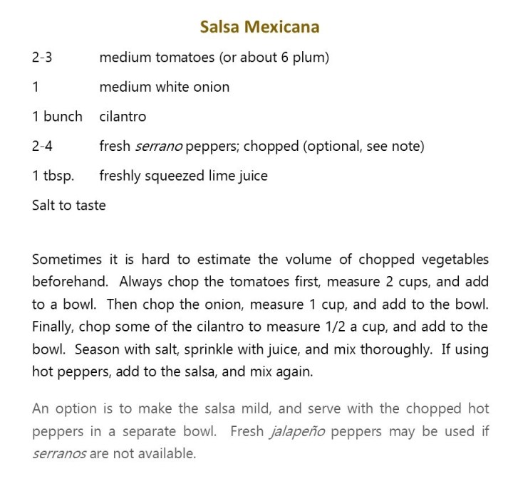 Pico de gallo salsa mexicana (no title)