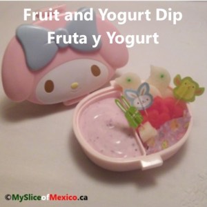 fruit and dip cover