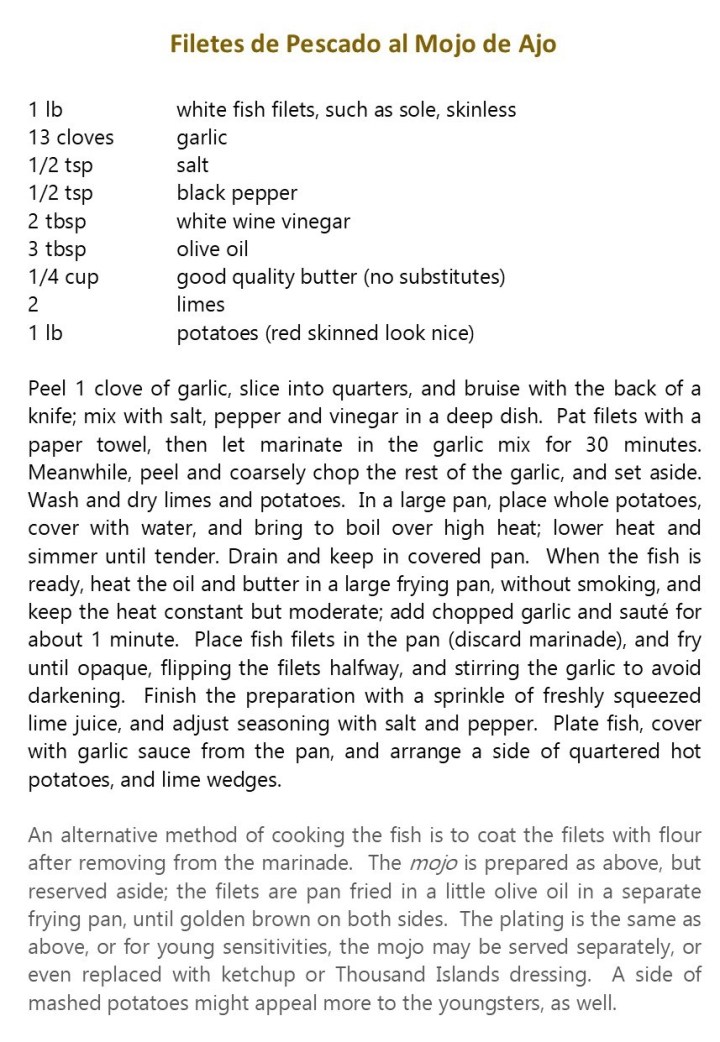 pescado al mojo no title