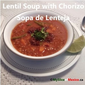 11 lentil soup with chorizo cover
