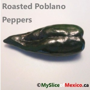 Roasted Poblanos cover My Slice of Mexico