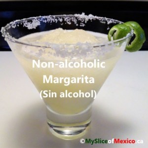 Non-alcoholic Margarita cover my slice of mexico