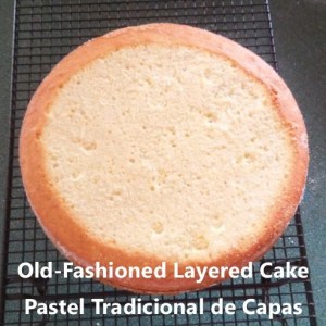 Old fashioned layered cake My slice of Mexico