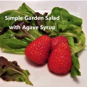 simple garden salad My Slice of Mexico