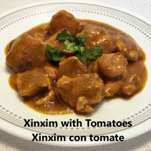 xinxim with tomatoes cover