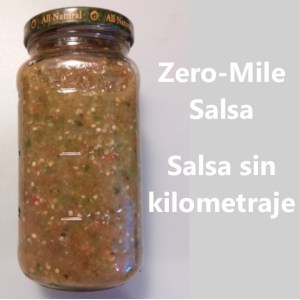 Zero-mile salsa My Slice of Mexico