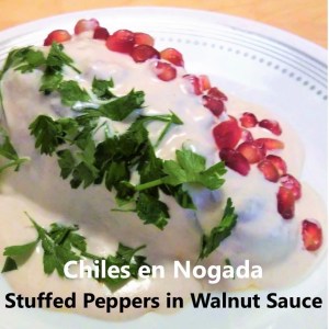 chiles en nogada square