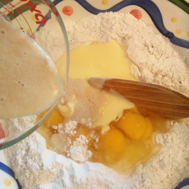 003 add ingredients to flour