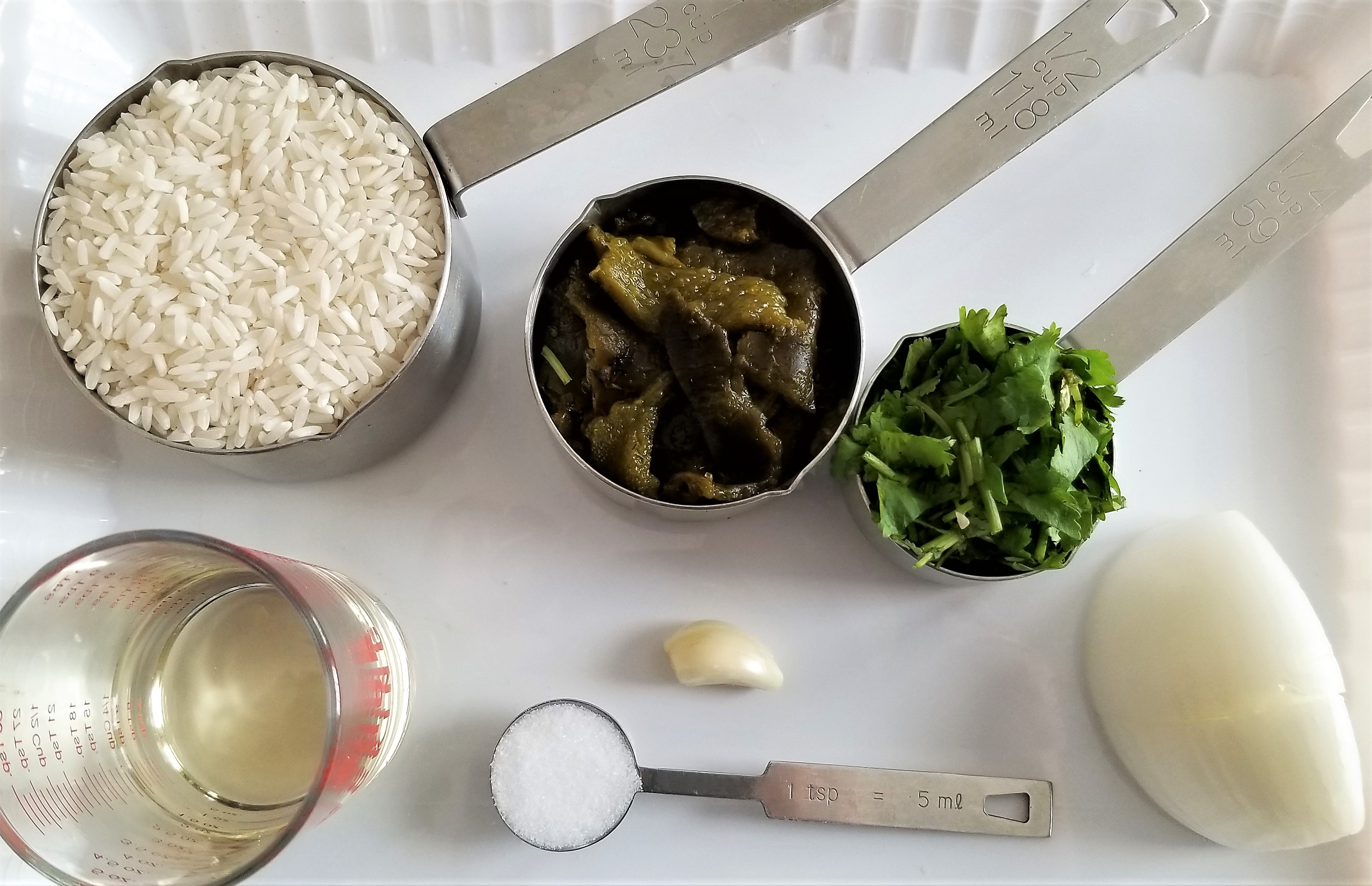 001 ingredients green rice