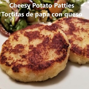cheesy potato patties