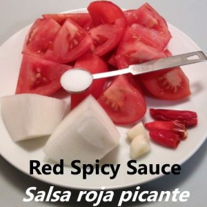 spicy red sauce