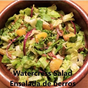 watercress and orange salad