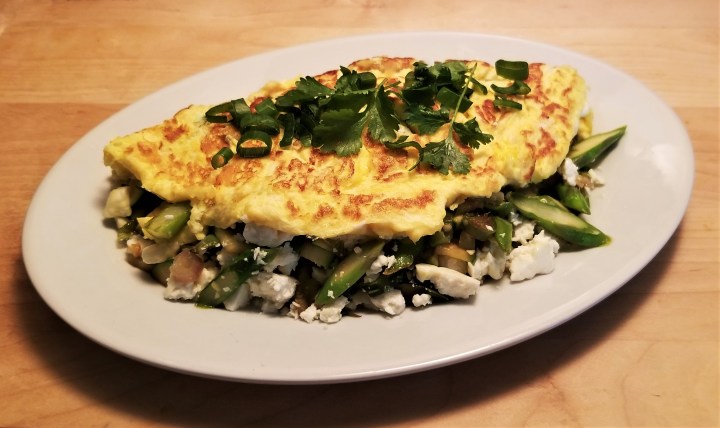 Veggie Omelette with a Mexican&nbsp;Touch