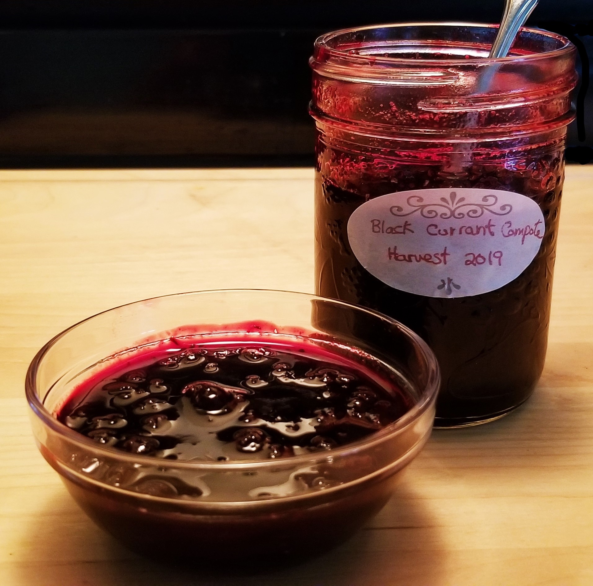 Black Currant Compote – My Slice of Mexico