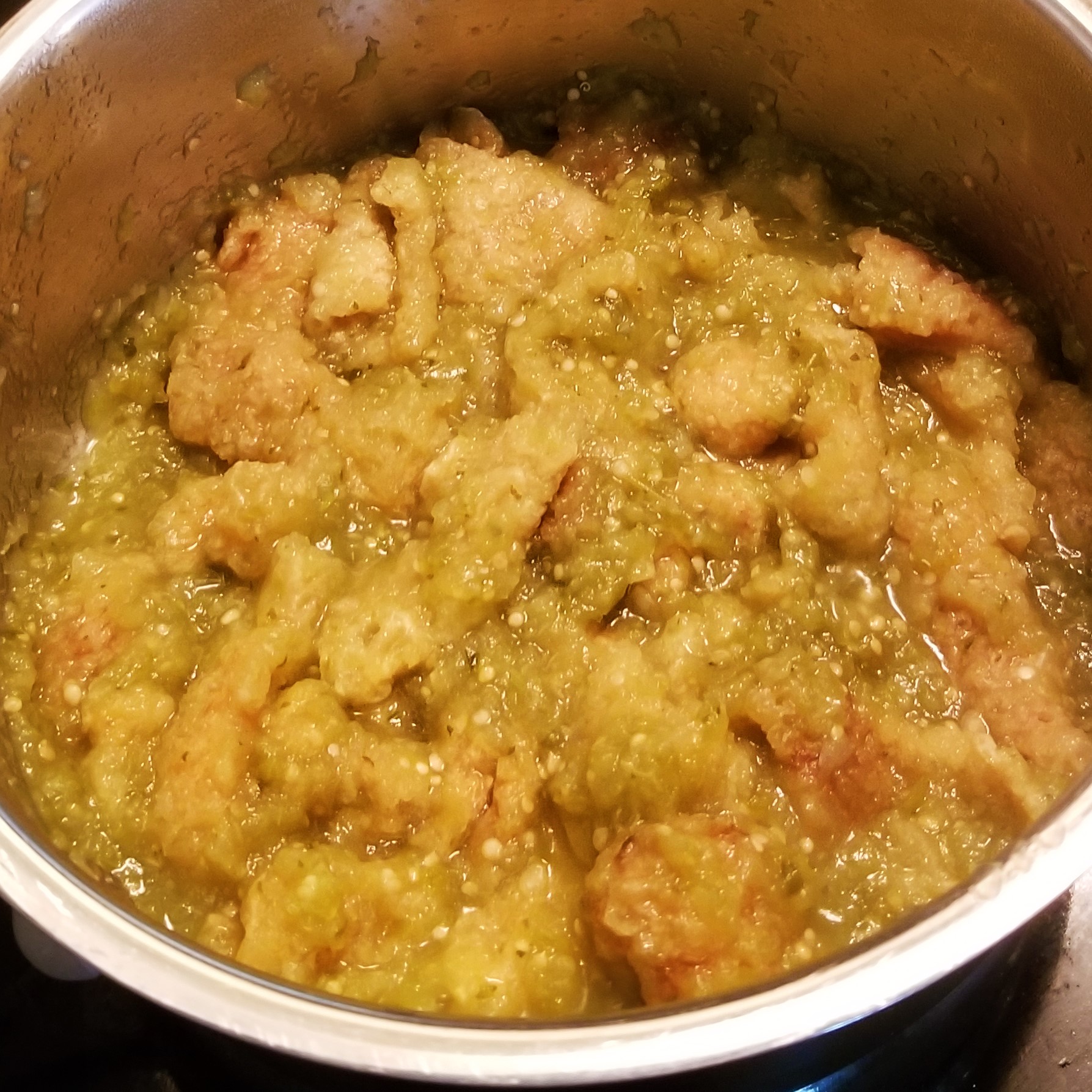 Chacha Roshan Rind Pork Rind in Green Sauce – Chicharrón en salsa verde – My Slice of Mexico