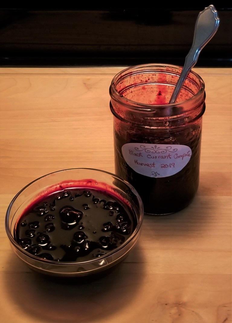 Black Currant Compote – My Slice of Mexico
