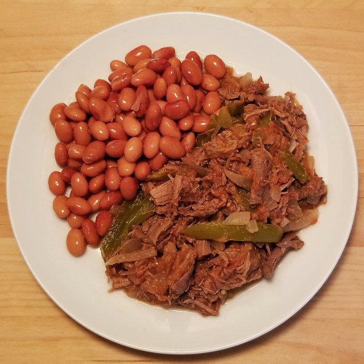 005 serve with beans de la olla