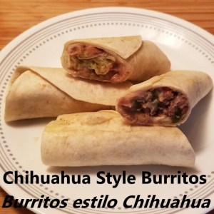 Chihuahua Style Burritos