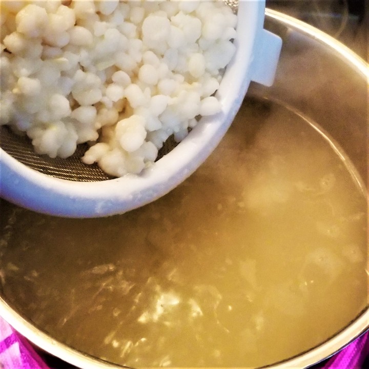 003 Add hominy to broth