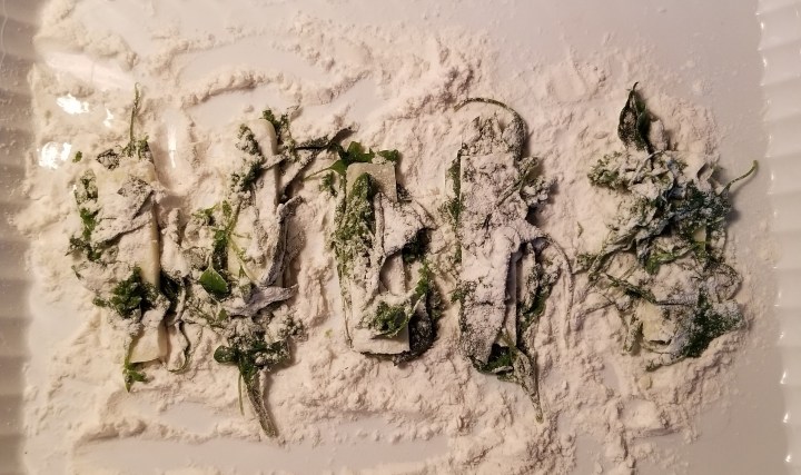 004 cheese and flour for huauzontle patties