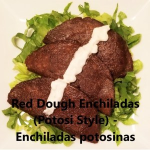 Red dough enchiladas My Slice of Mexico