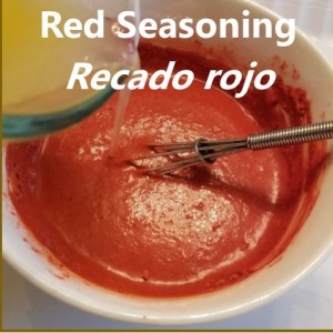 Recado rojo My Slice of Mexico