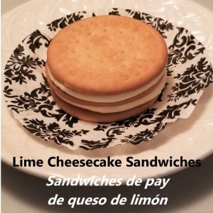Lime Cheesecake Sandwich title