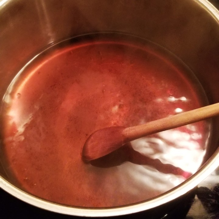 001 water and piloncillo