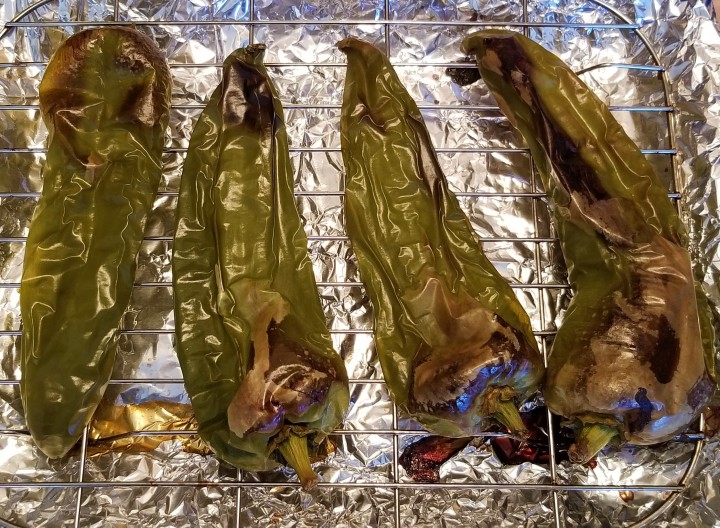 009 Roasted Anaheim peppers