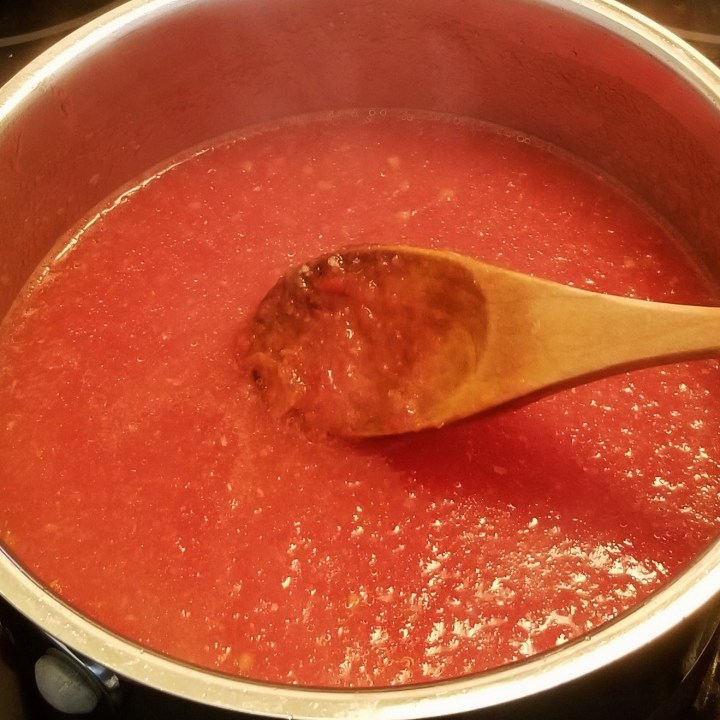 105 tomato-based sauce