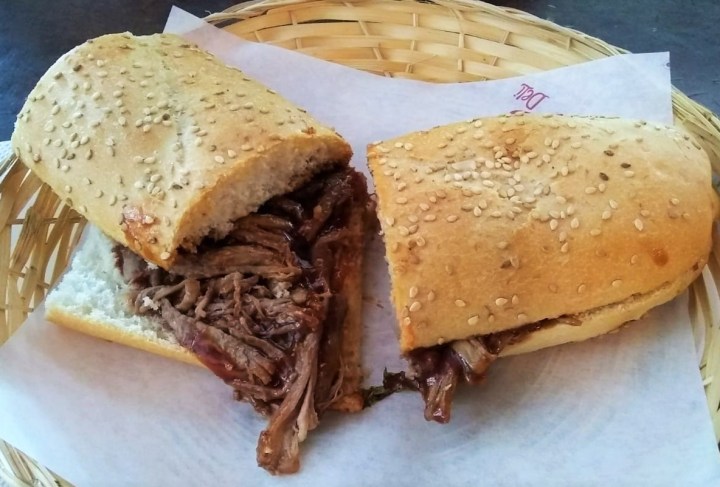 004 BBQ Beef Sandwich at Boca 21