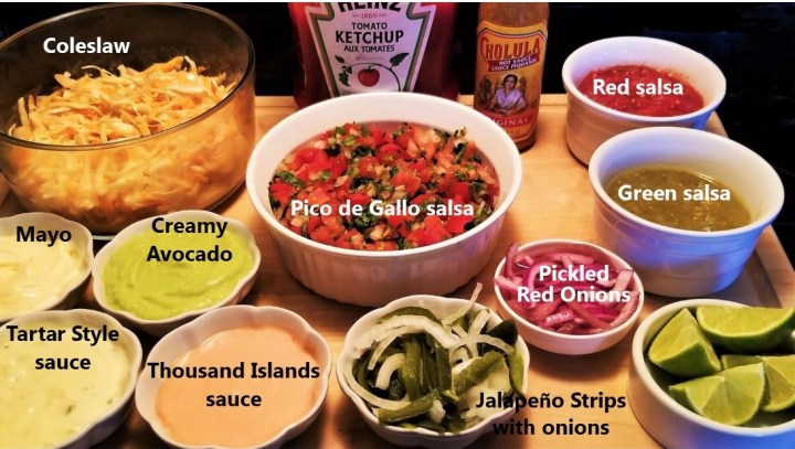 004 condiments and toppings