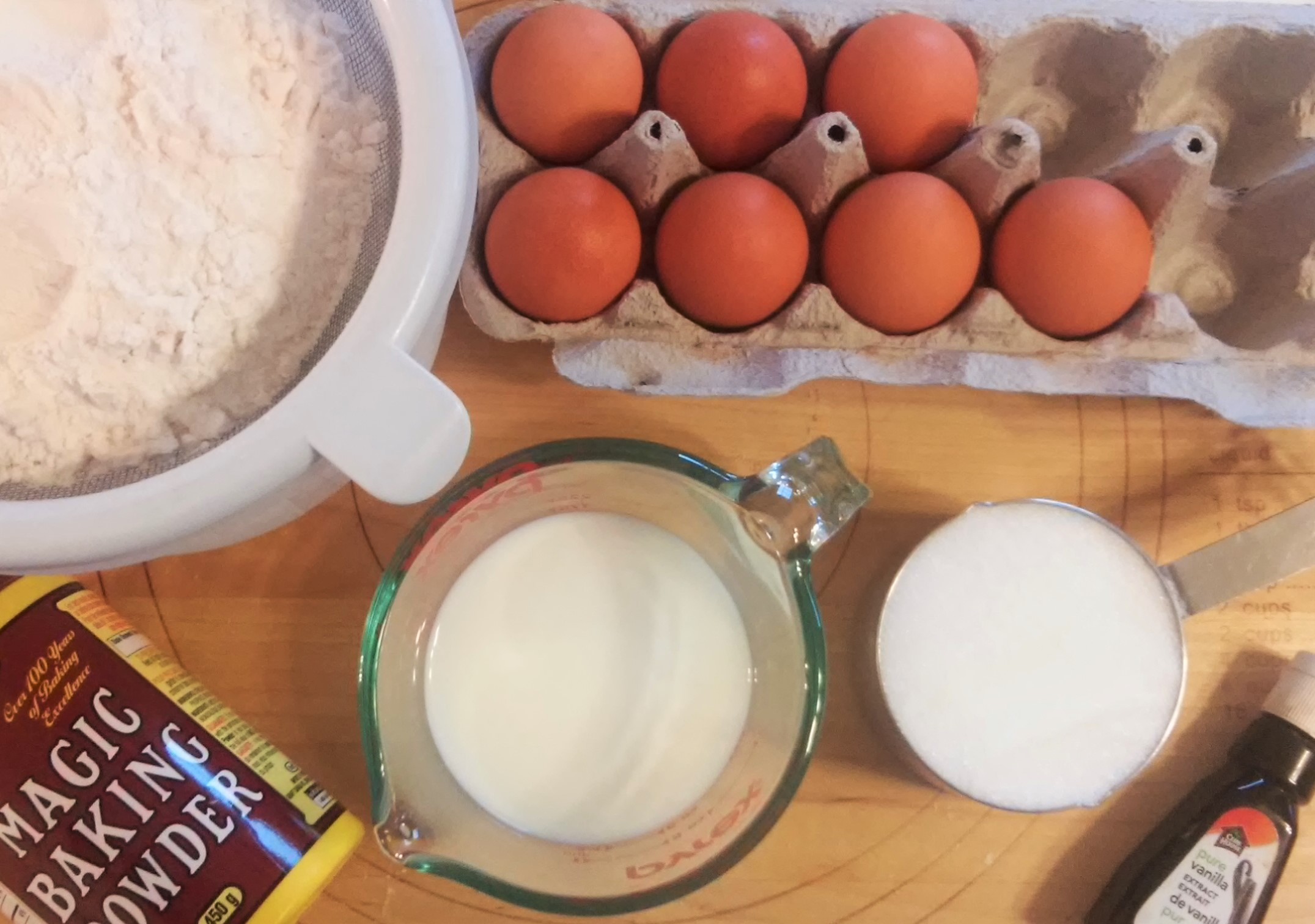 001 ingredients for cake