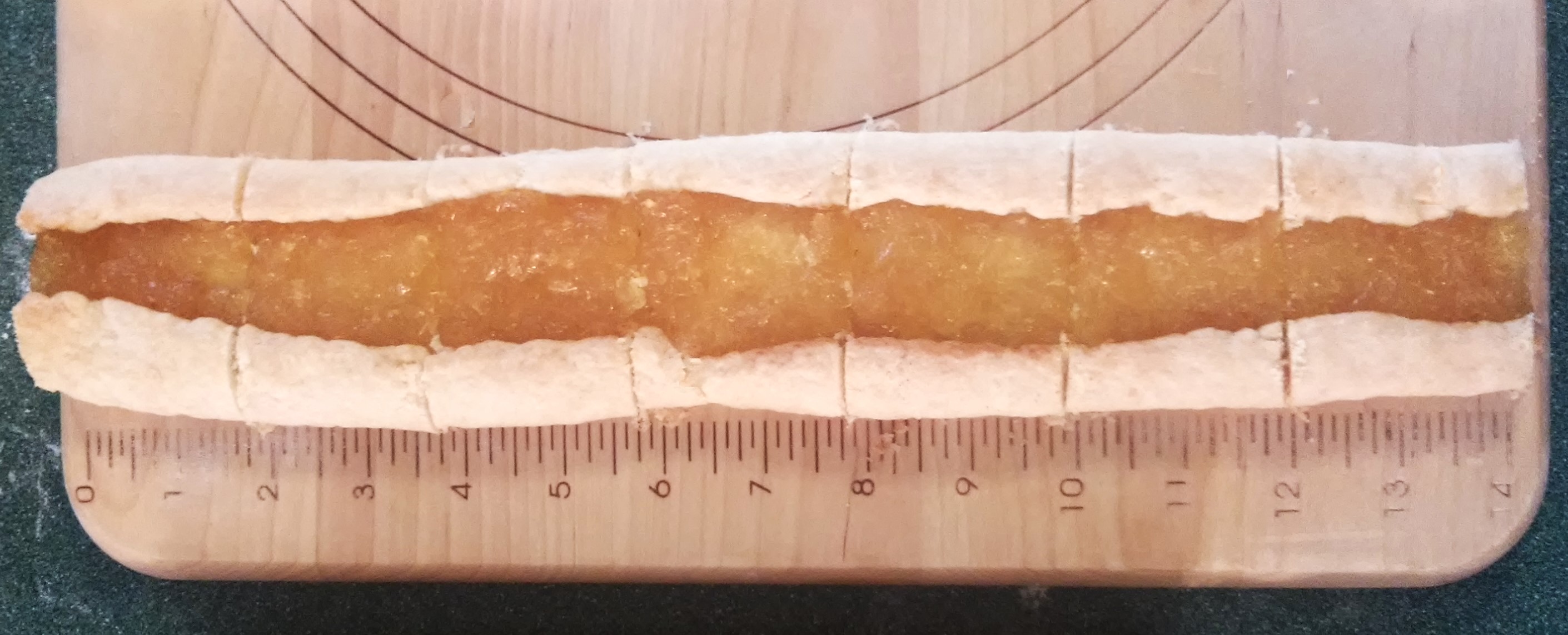 008 trim ends, slice into short bars or newtons