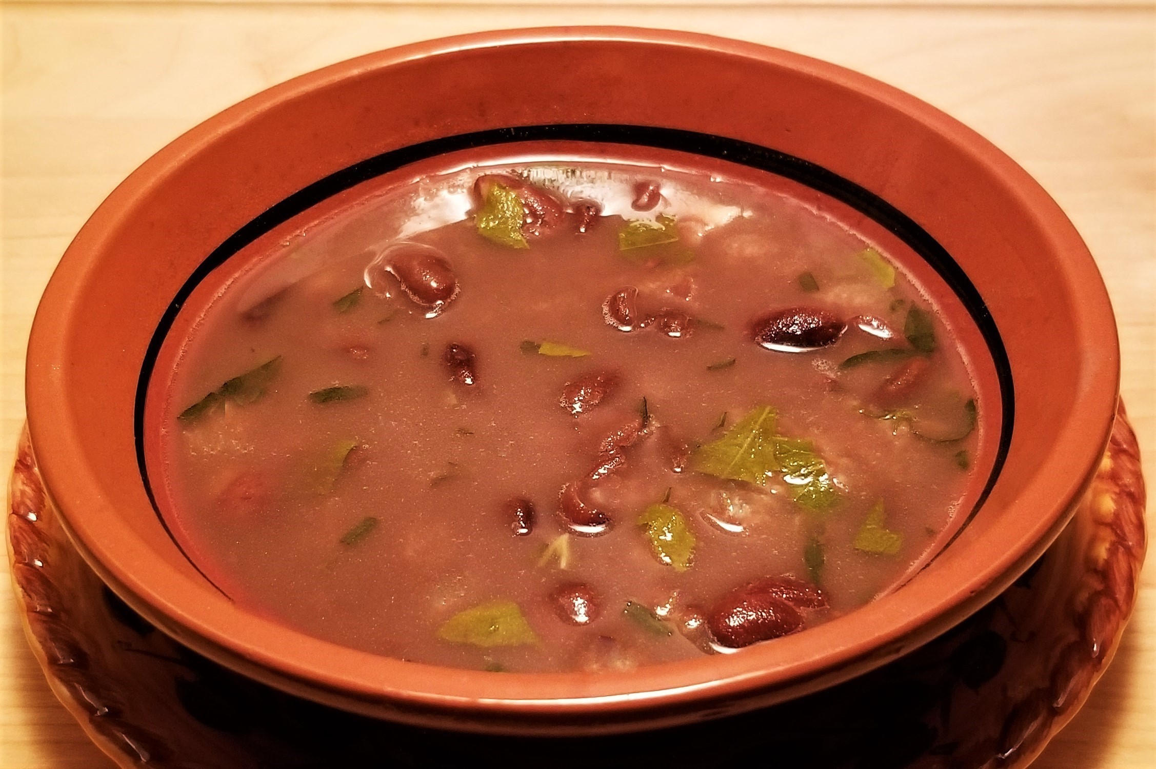 006 beans with herbs