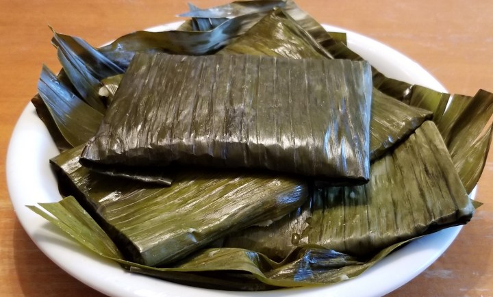 Oaxaca Style Tamales – Mole or&nbsp;Green