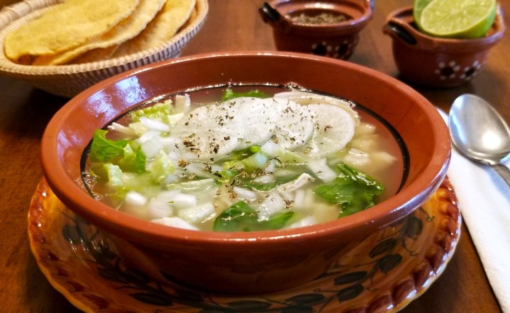 Quick Green Hominy&nbsp;Soup