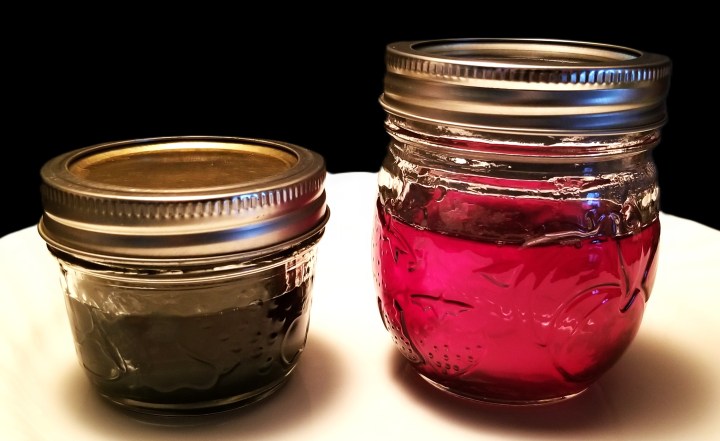 Grape Hyacinth Syrup