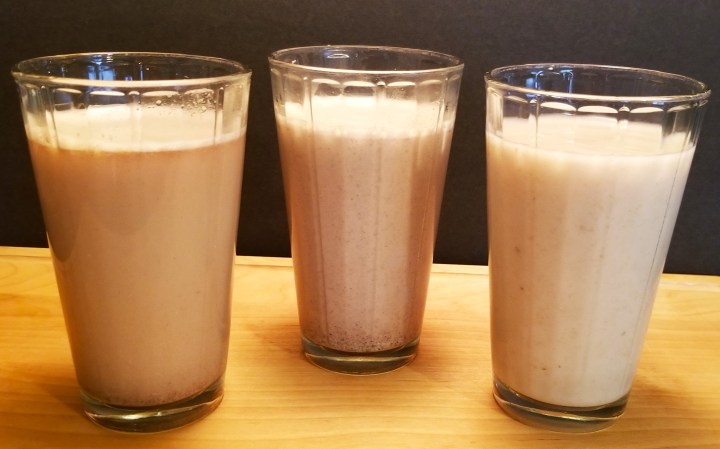 Three Oat Beverages – Tres bebidas de&nbsp;avena
