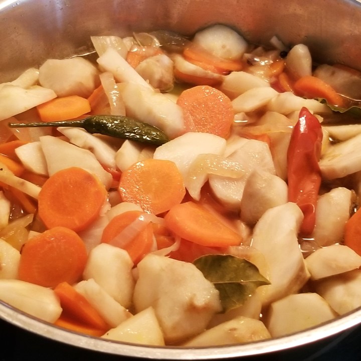 Pickled Sunchokes and&nbsp;Carrots